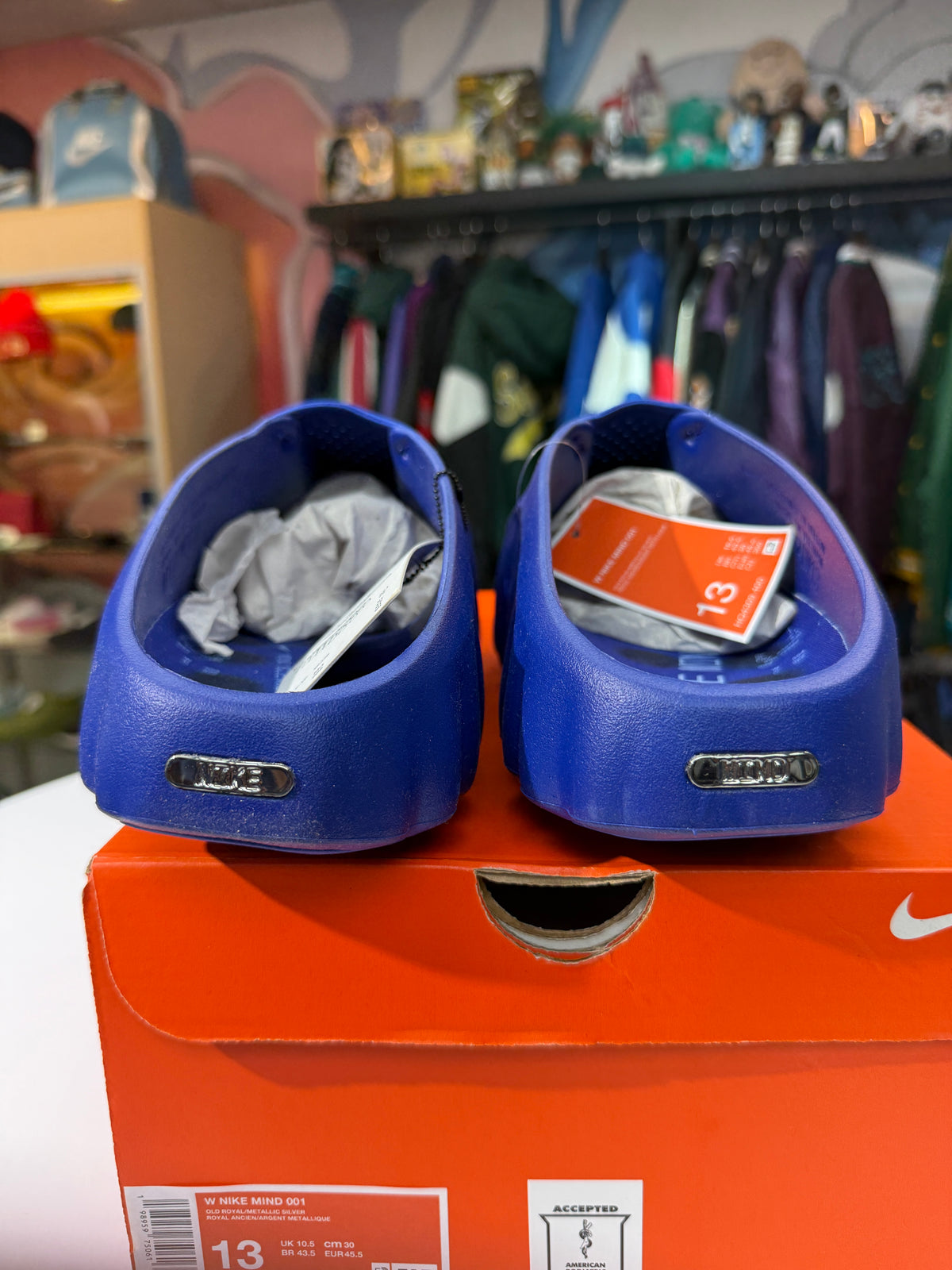 New Royal Nike Mind 001 Slide