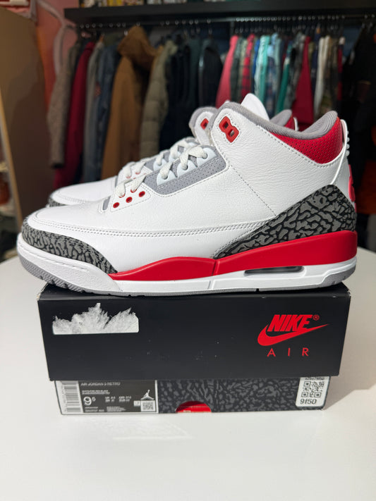 New Fire Red Jordan 3 (2022)