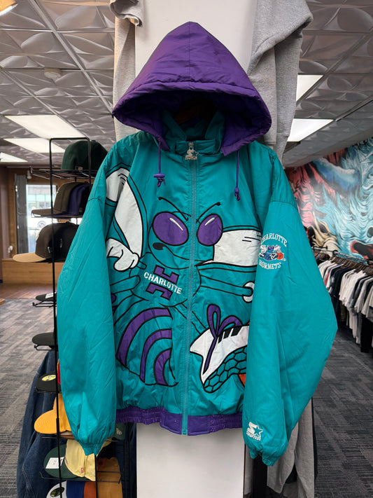 Vintage Charlotte Hornets Big Shot Starter Jacket