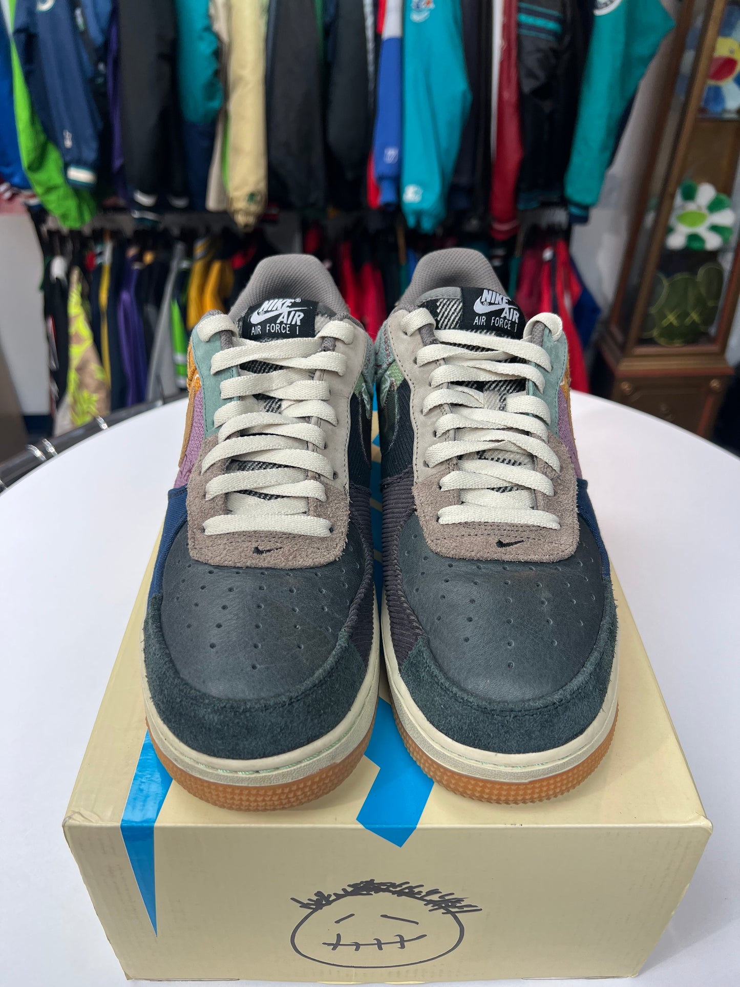 Preowned Nike Air Force 1 Low Travis Scott Cactus Jack