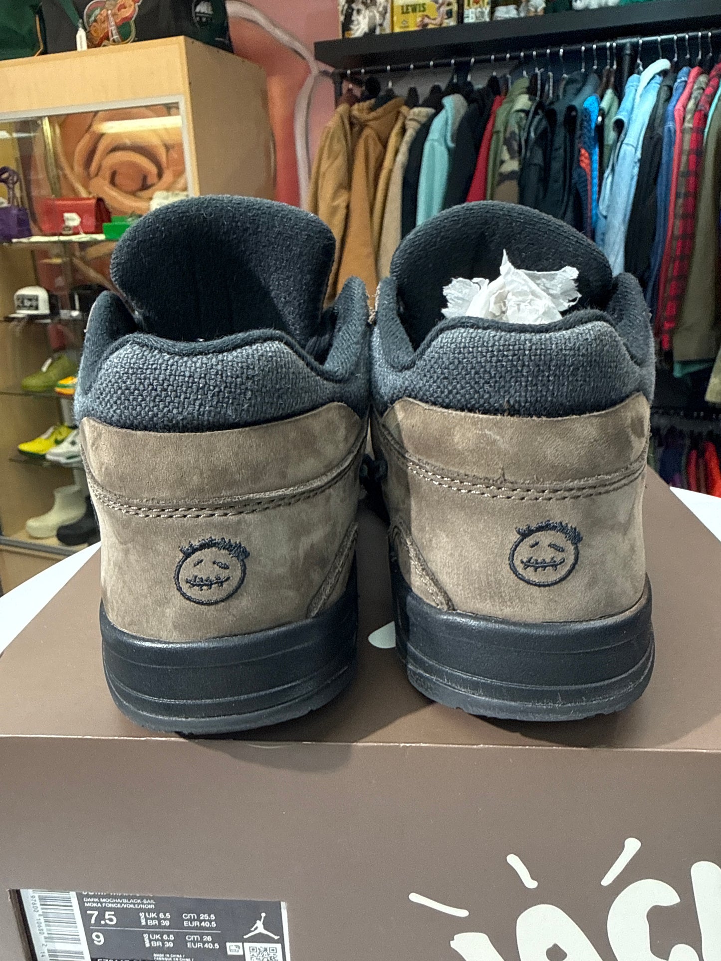 Preowned Dark Mocha Travis Jumpman Jack