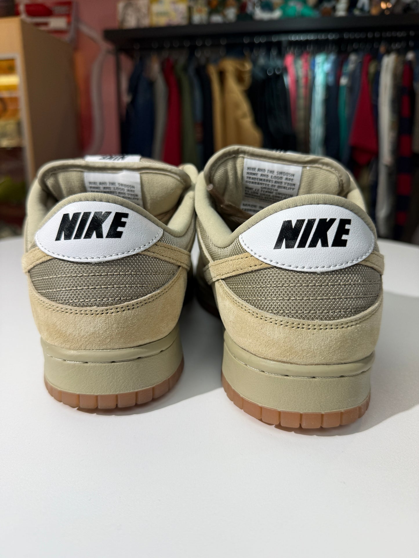 Preowned Parachute Beige Nike SB Dunk Low