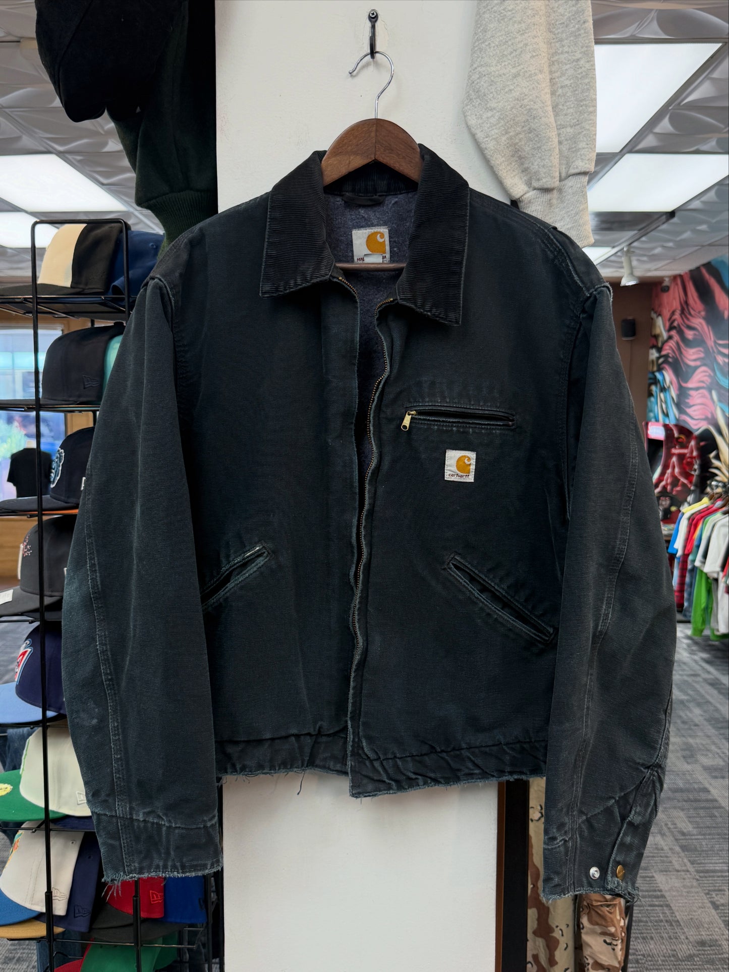 Vintage Carhartt Black Detroit Jacket