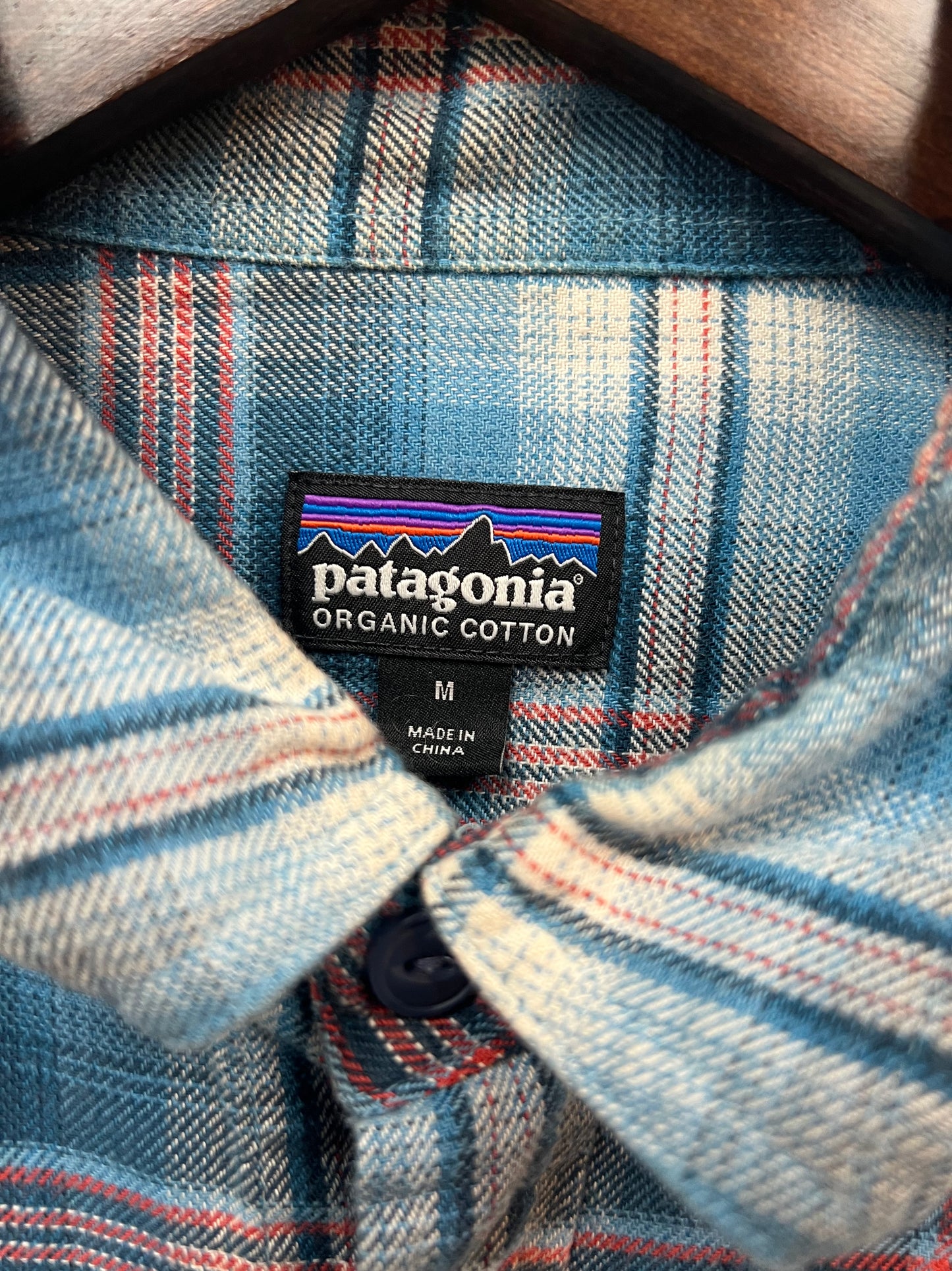 Patagonia Blue Flannel
