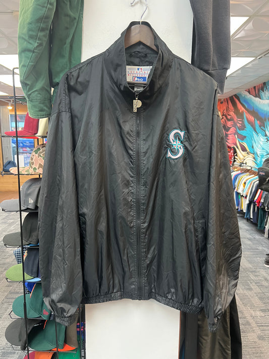 Mariners Black Windbreaker