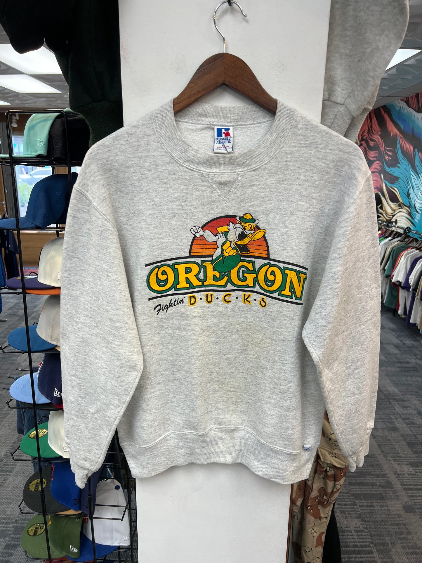 Vintage Oregon Ducks Crewneck
