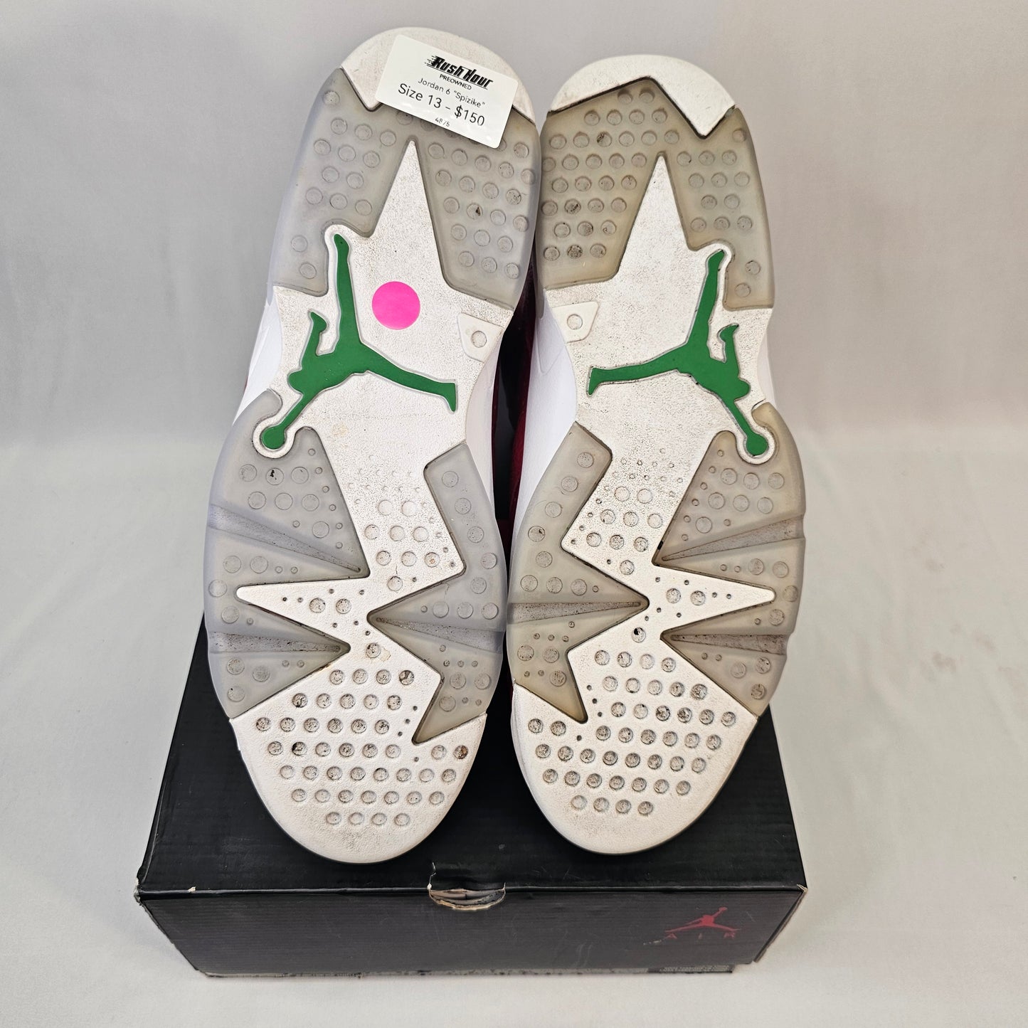 Preowned Jordan 6 Spizike