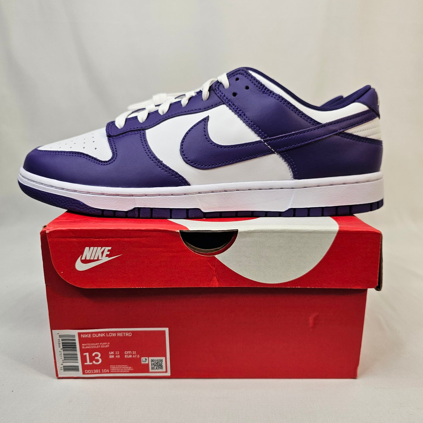 New Nike Dunk Low Court Purple