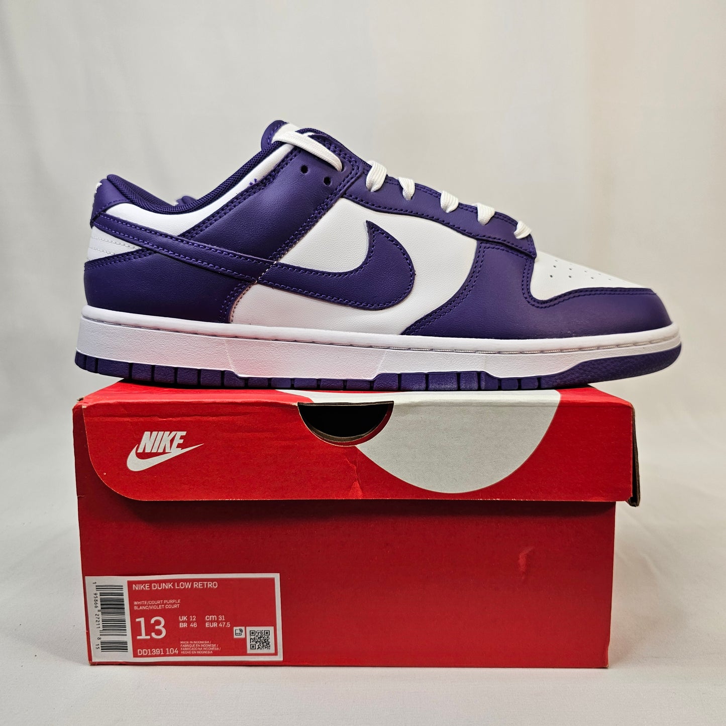 New Nike Dunk Low Court Purple