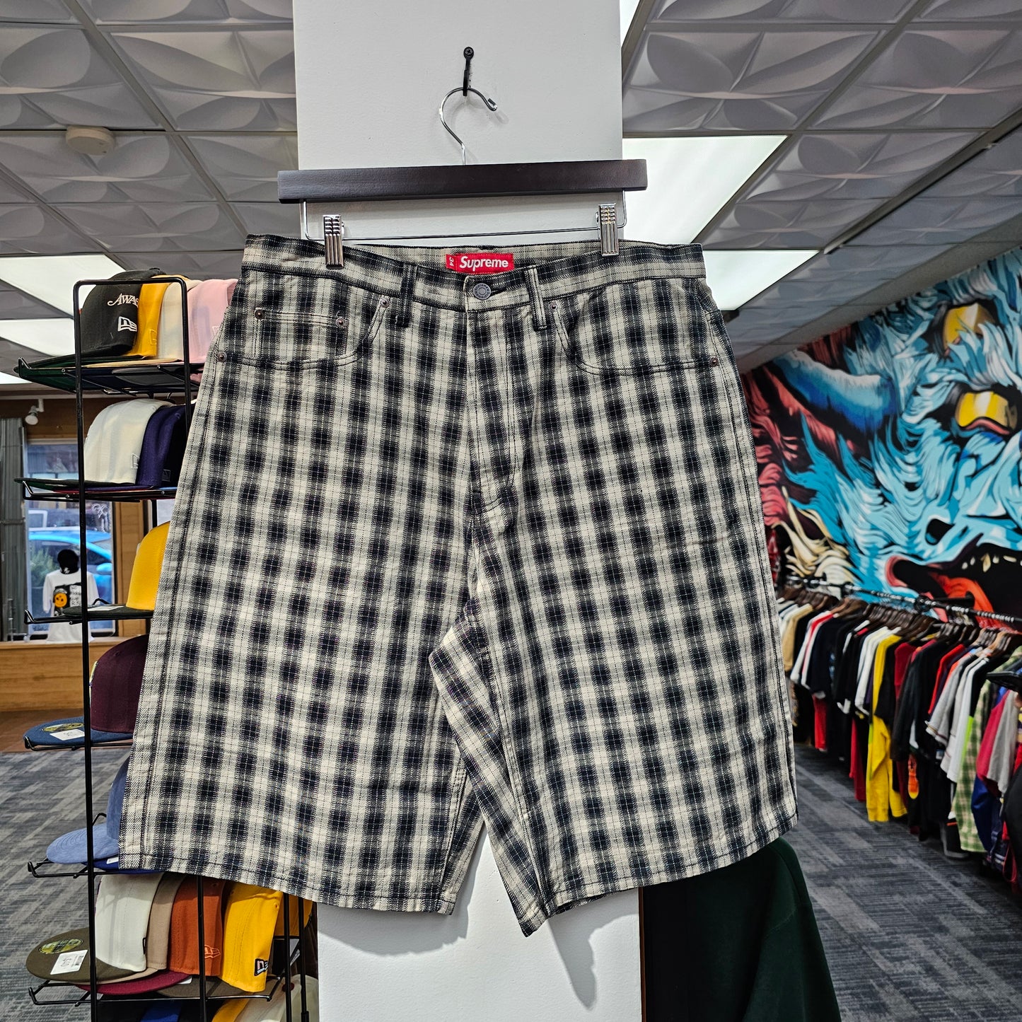 Plaid Supreme Shorts