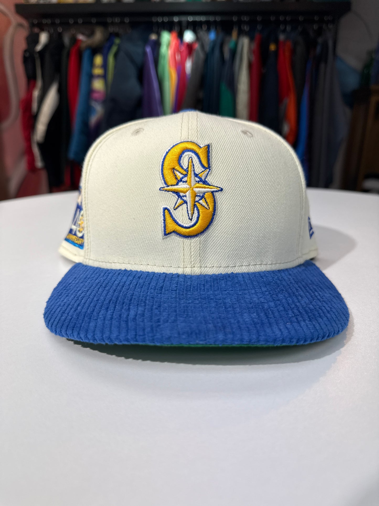 Seattle Mariners 40th Anniversary Corduroy Brim Fitted