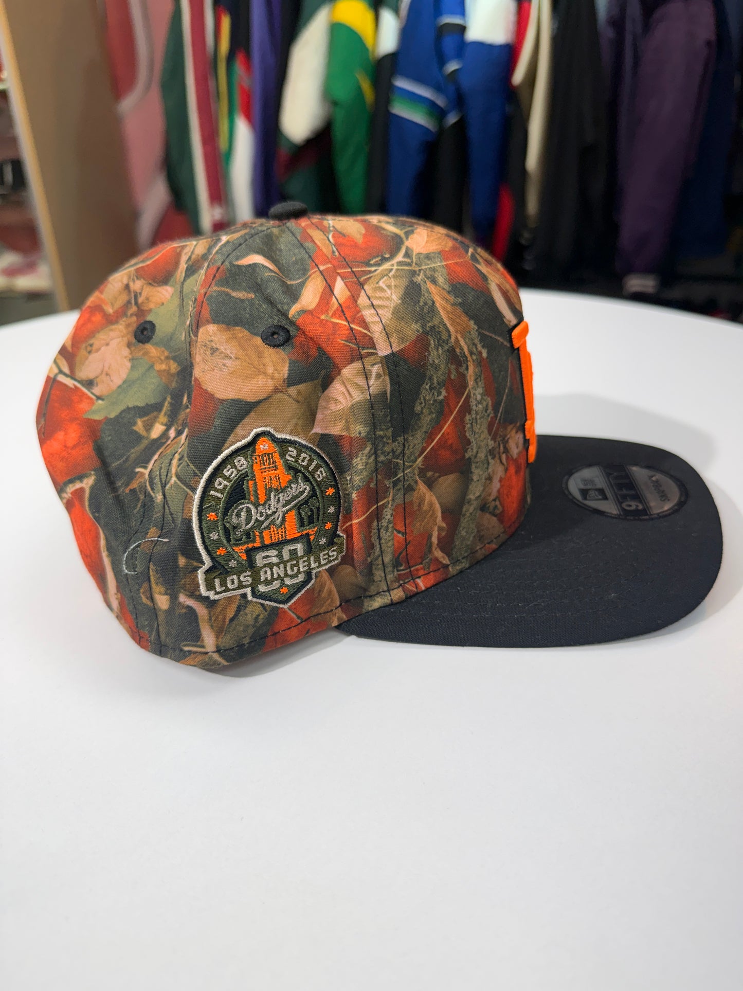 New LA Dodgers Camo Leaf New Era Leaf Snapback