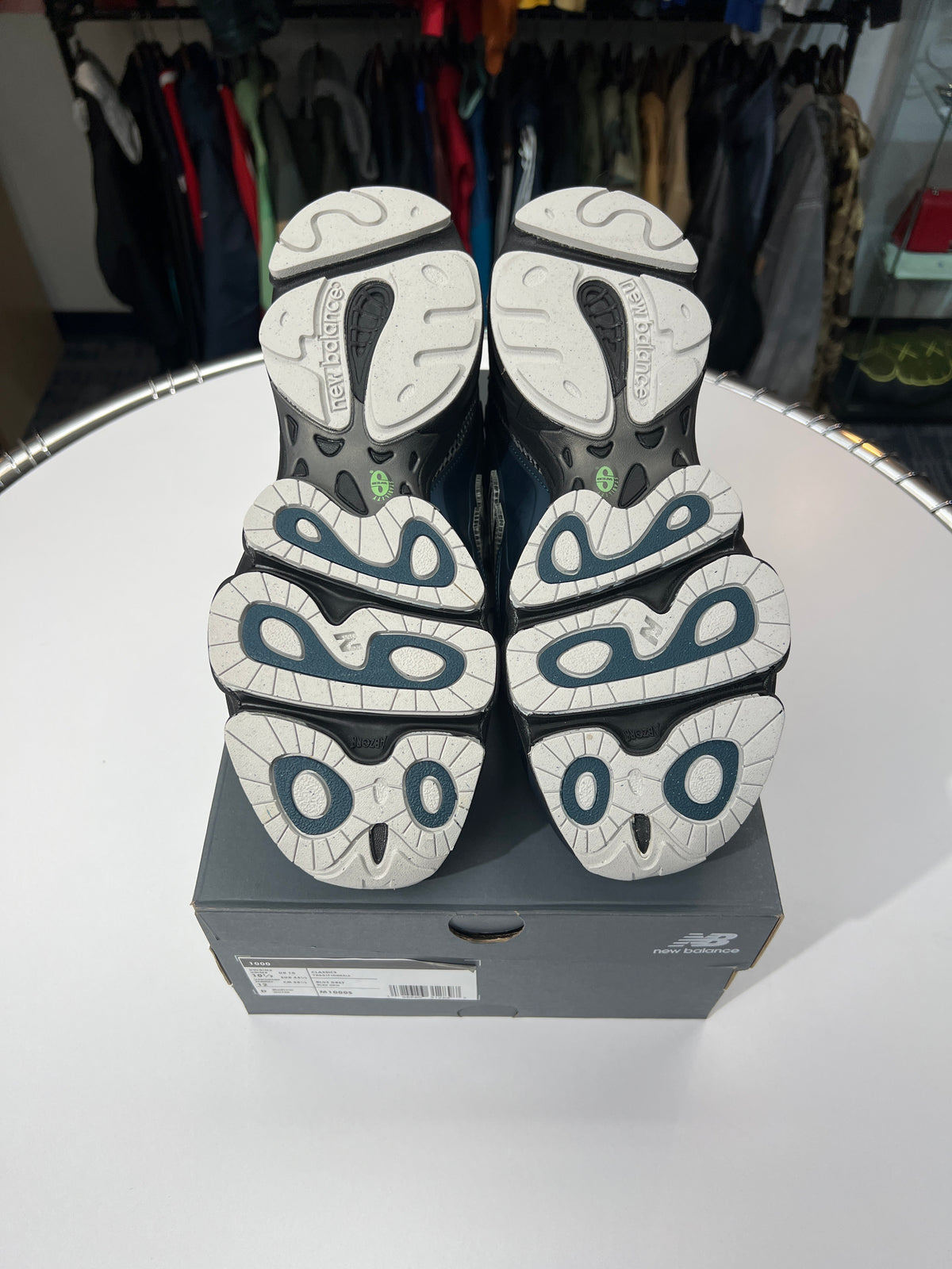 Preowned New Balance 1000 Deep Ocean