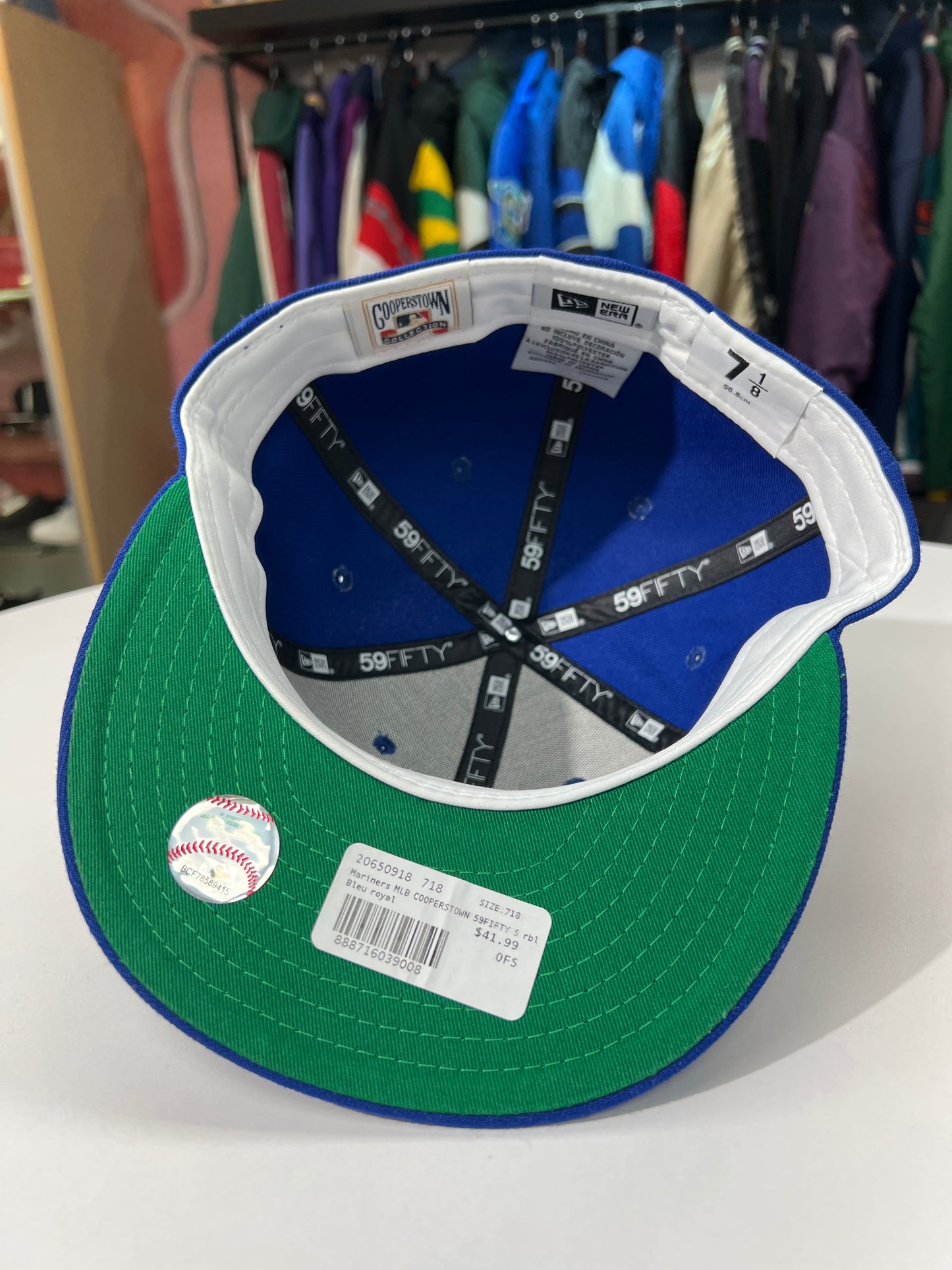 New New Era Seattle Mariners Cooperstown Collection Fitted Hat