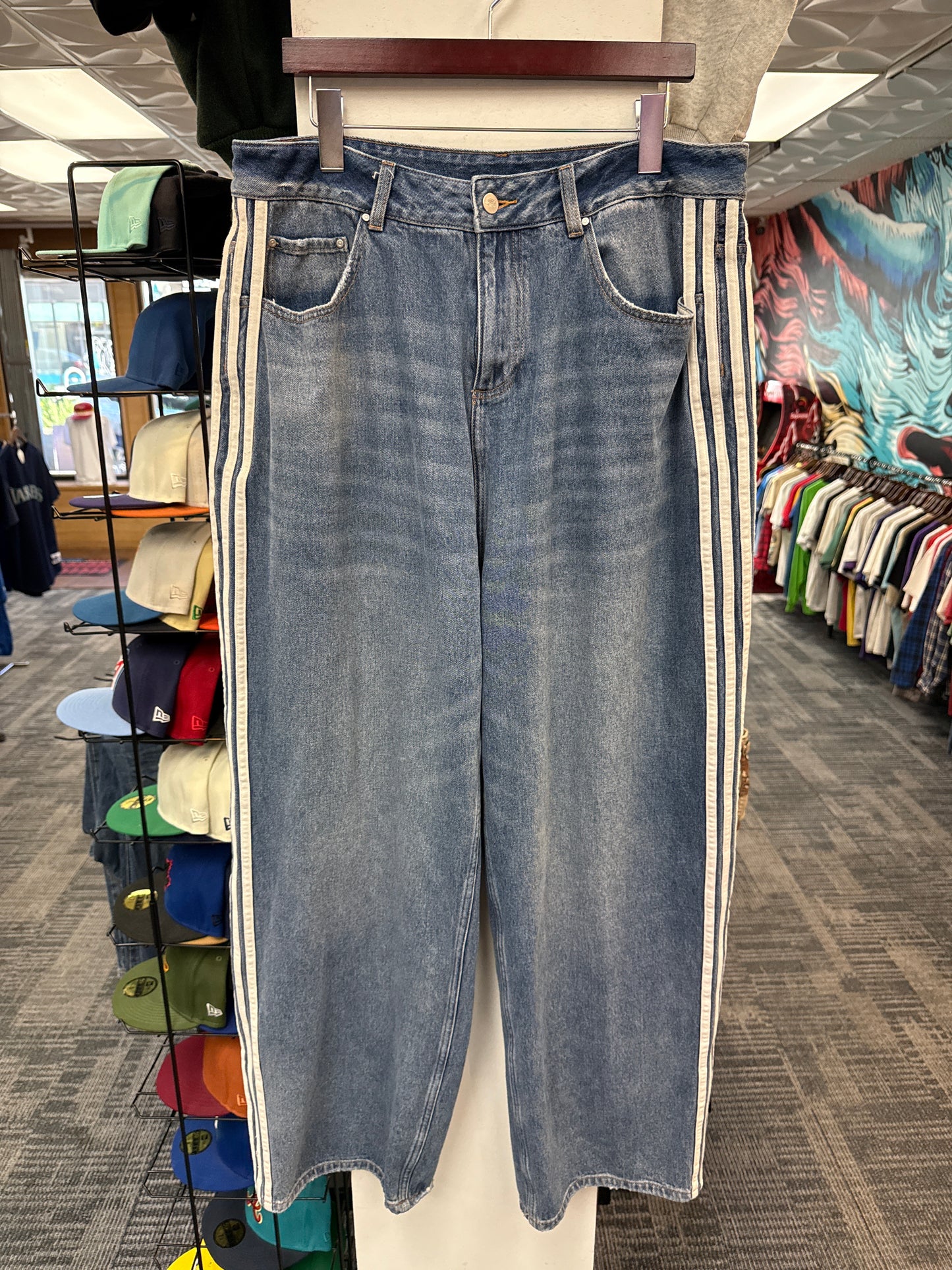 GV Raspberry Hills Glenci Striped Denim