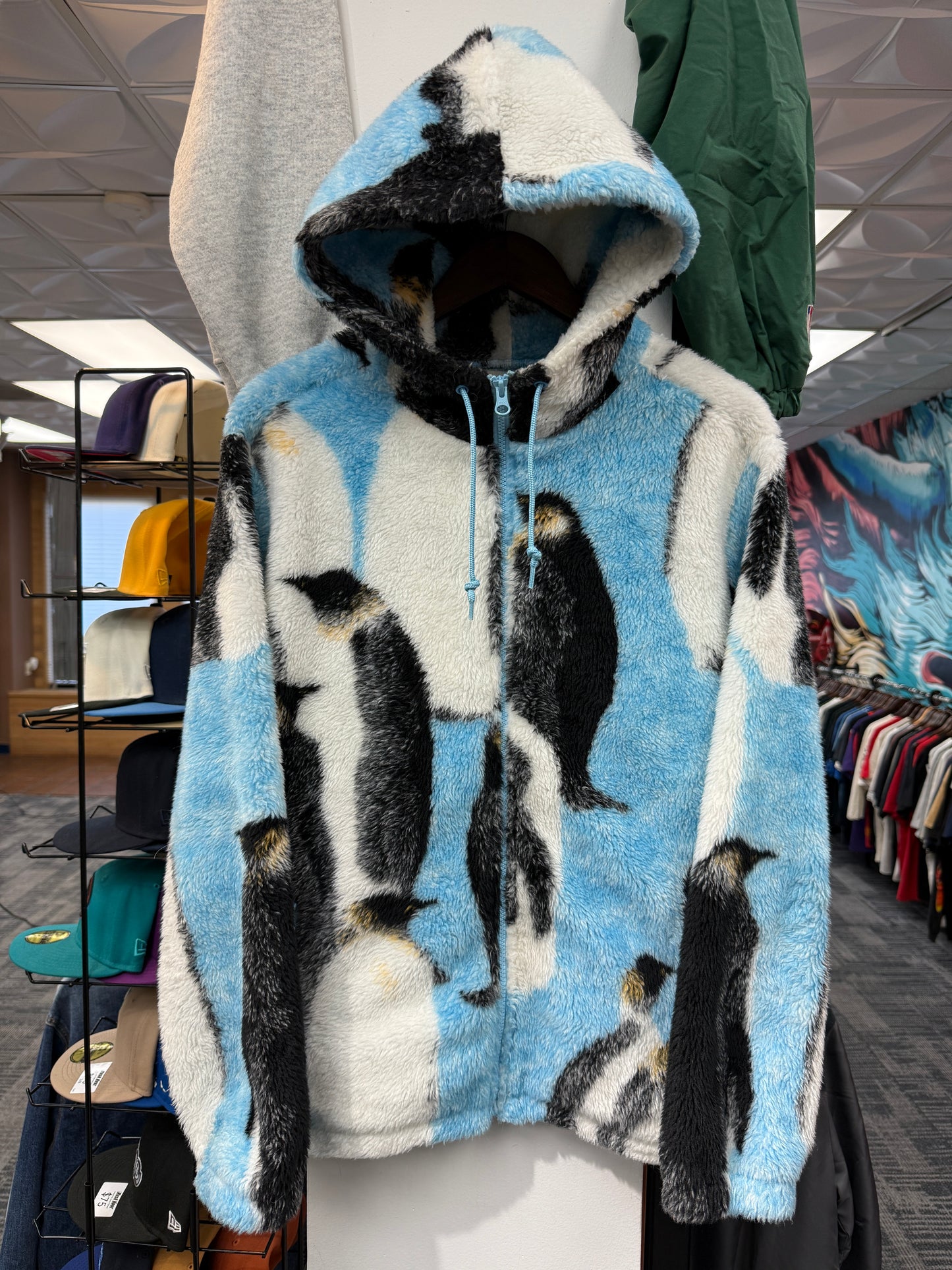 Supreme Penguin Hooded Fleece