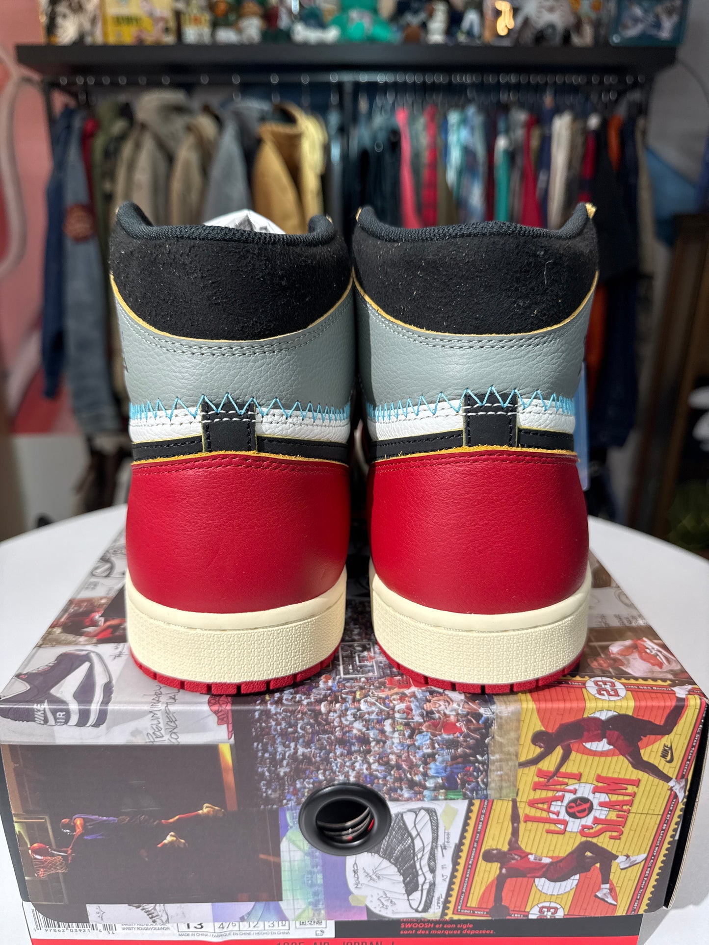 New Jordan 1 Union LA Chicago Shadow