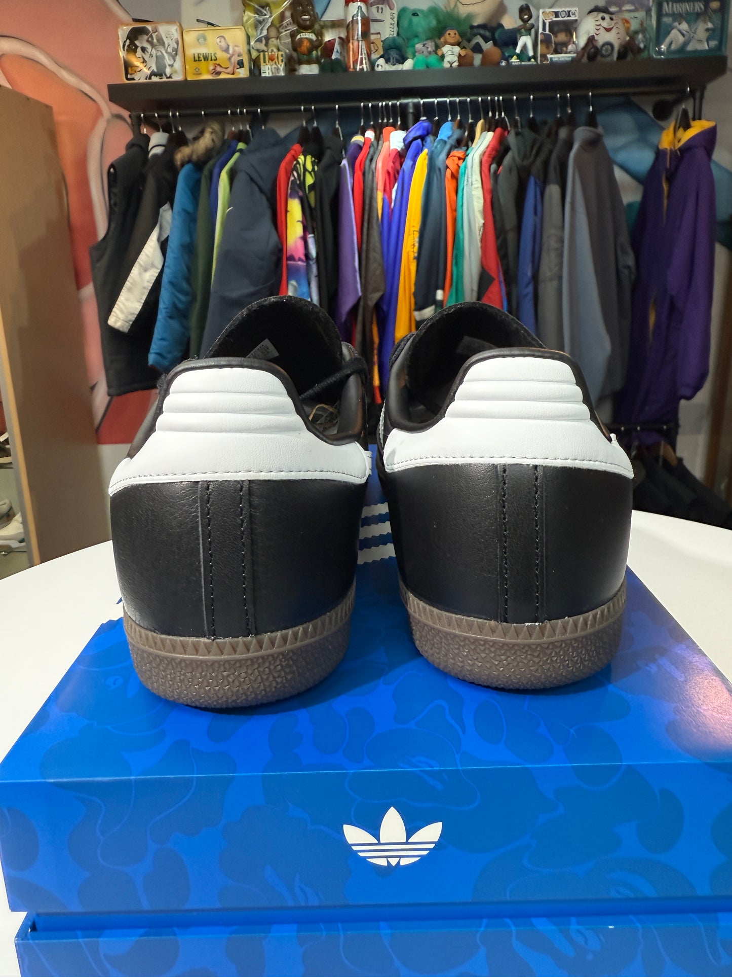 New Bape Black Samba