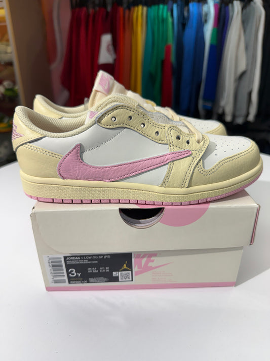New Shy Pink Travis Scott Jordan 1 Low