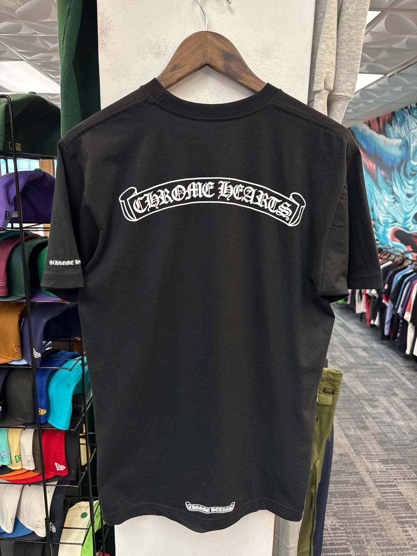 New Chrome Hearts Scroll Pocket Tee