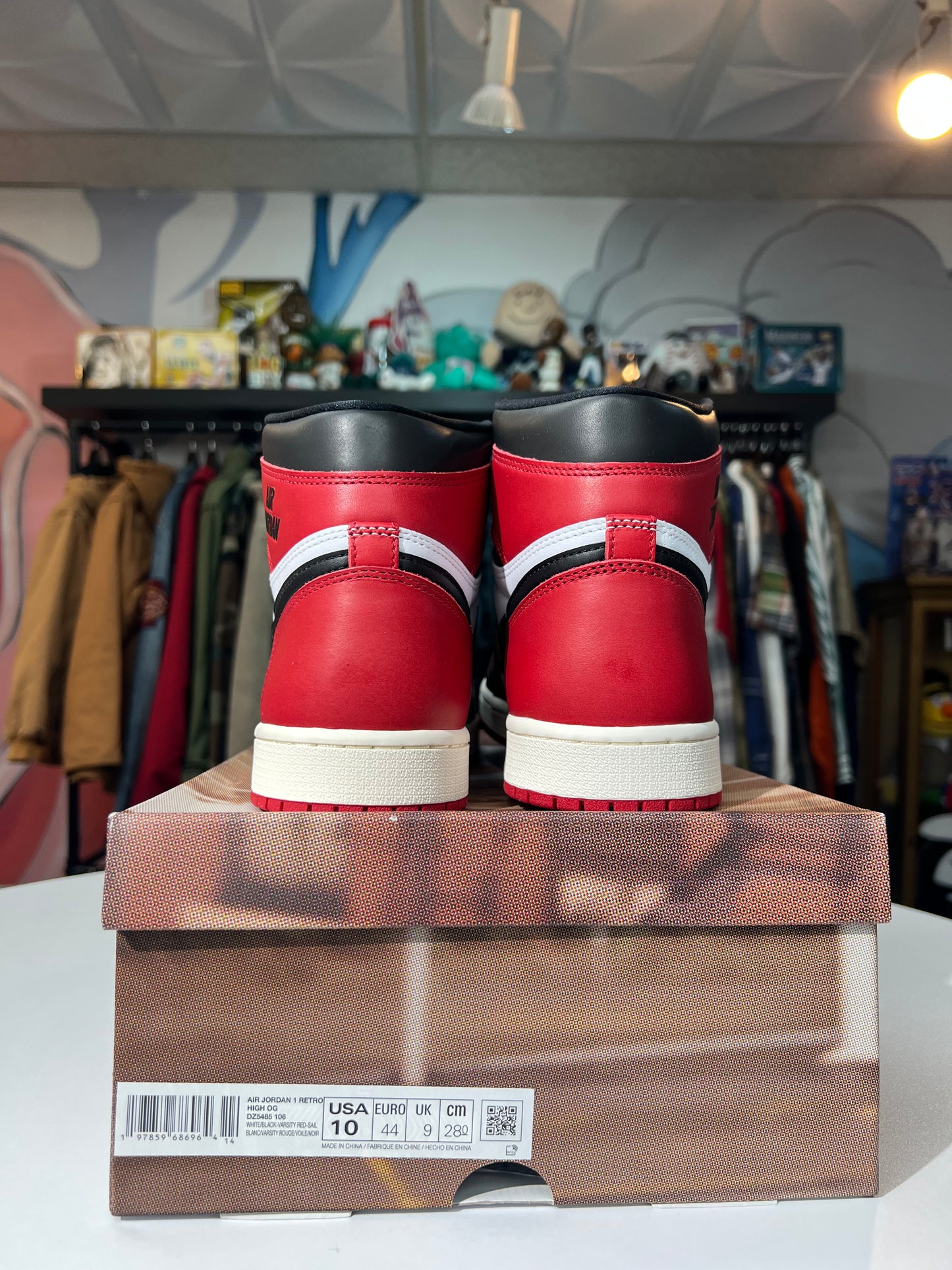 New Jordan 1 Retro High Black Toe Reimagined