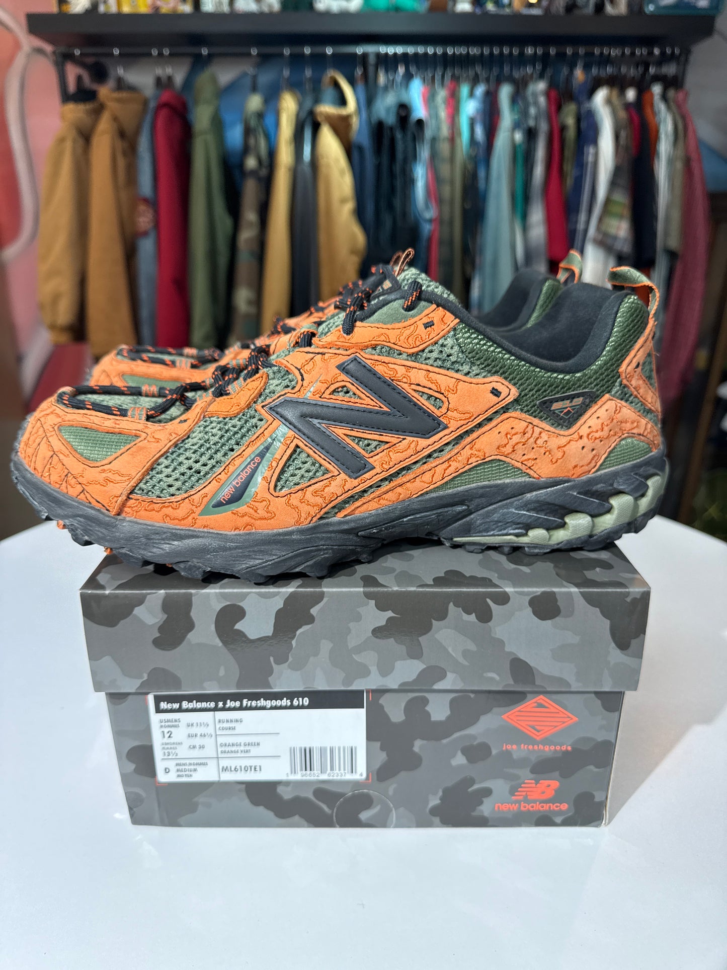 Preowned Joe Freshgoods New Balance 610 Lil Swamps