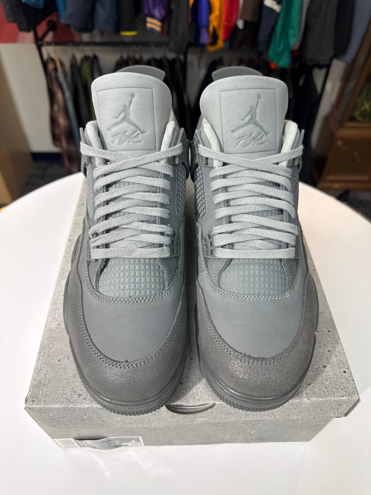 New Jordan 4 Paris Olympics Wet Cement