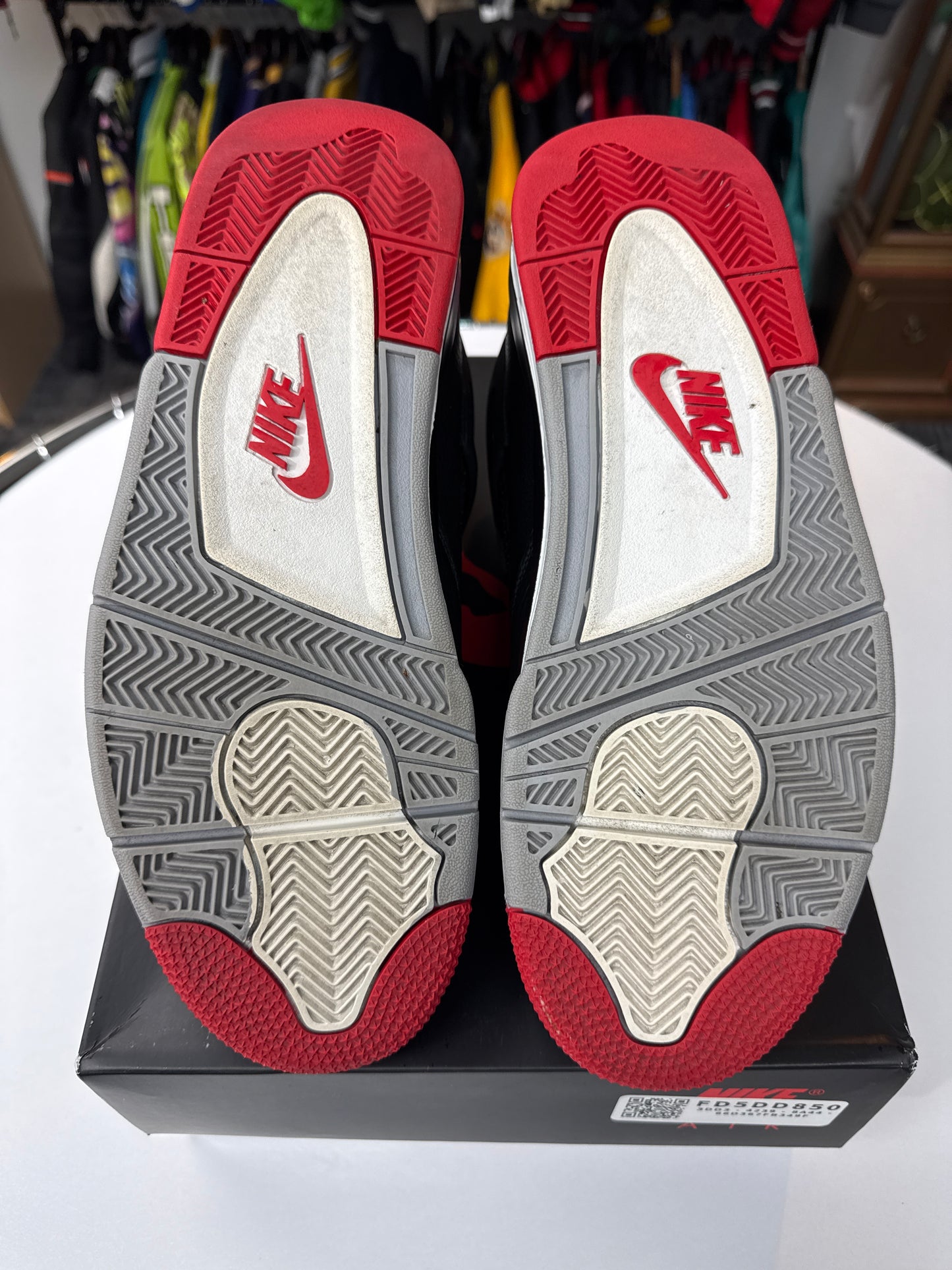 Preowned Jordan 4 Bred Reimagined