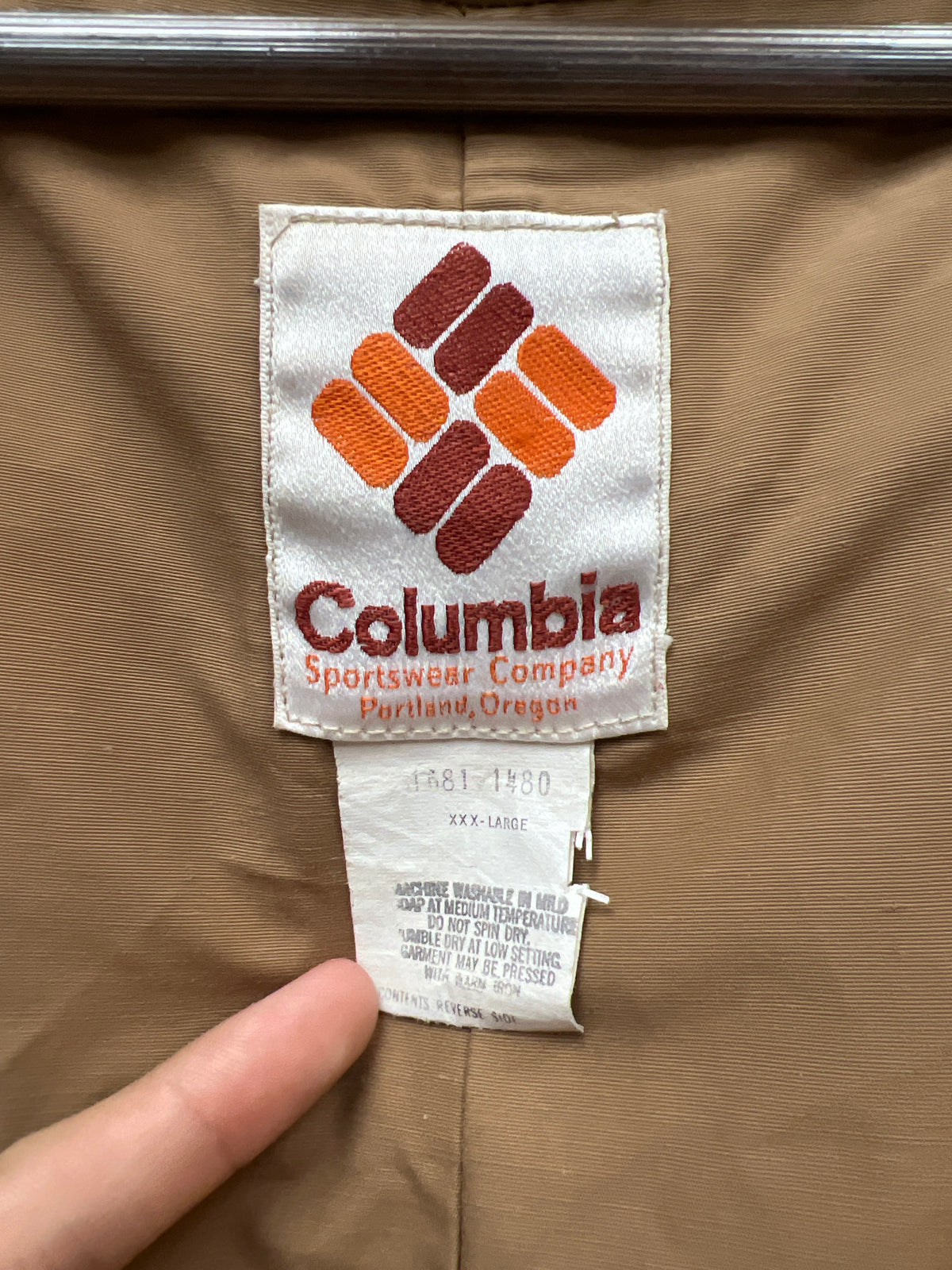 Columbia 80s Duck Camo Full Zip Hunting Jacket