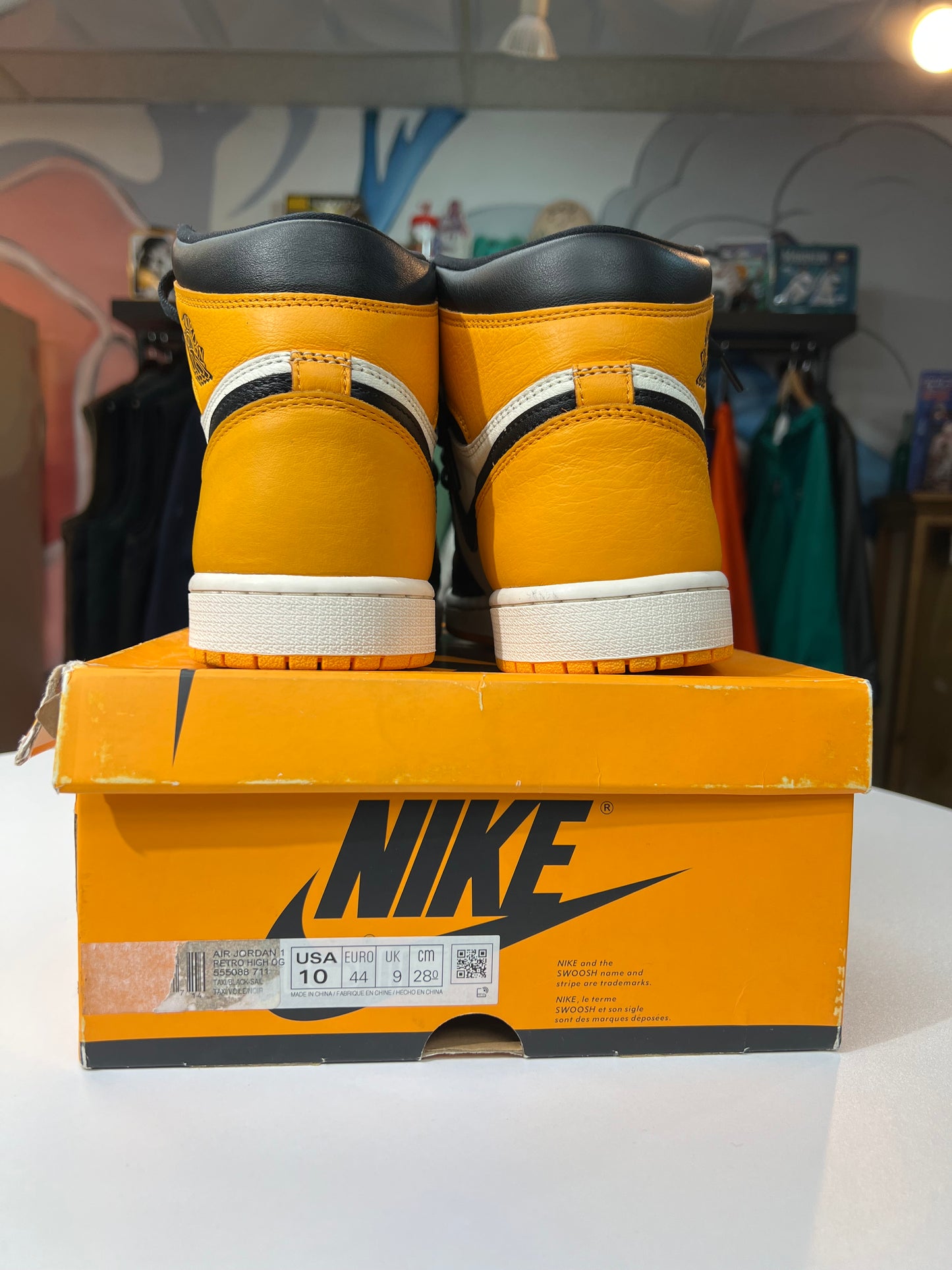New Jordan 1 Retro High OG Taxi