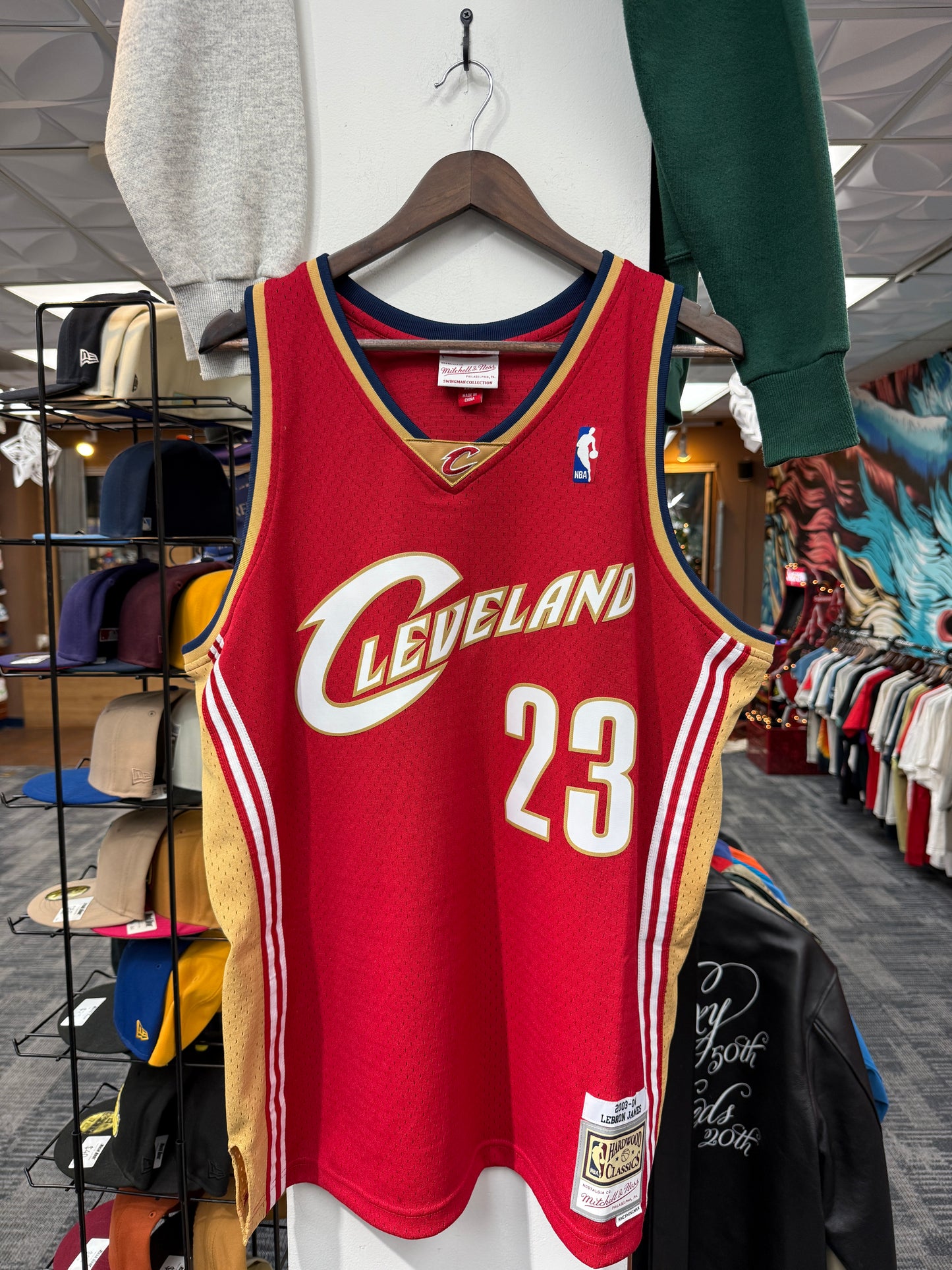 LeBron James Mitchell & Ness Swingman Cavs Jersey