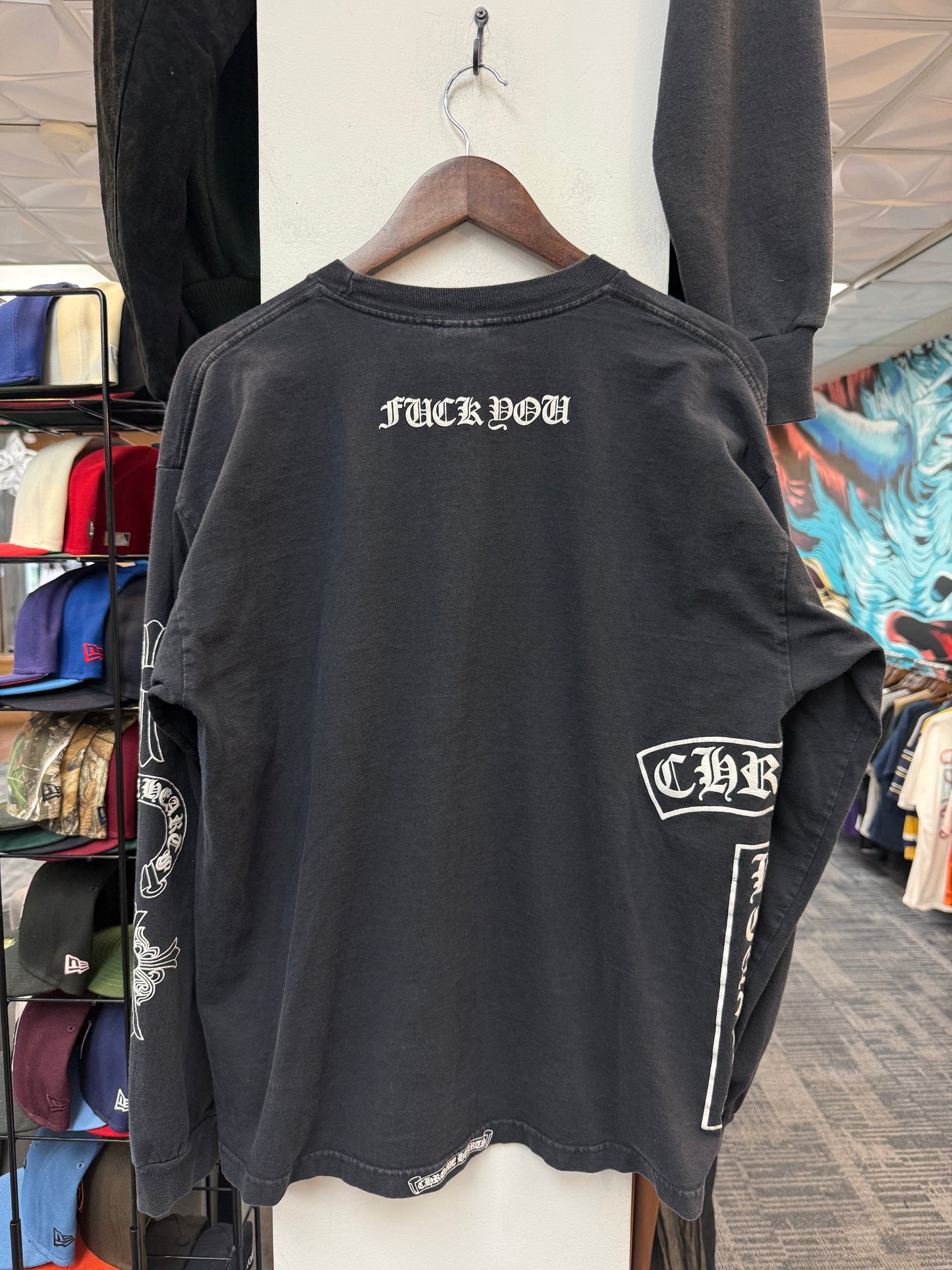 Vintage Chrome Hearts Multi-logo Pocket L/S