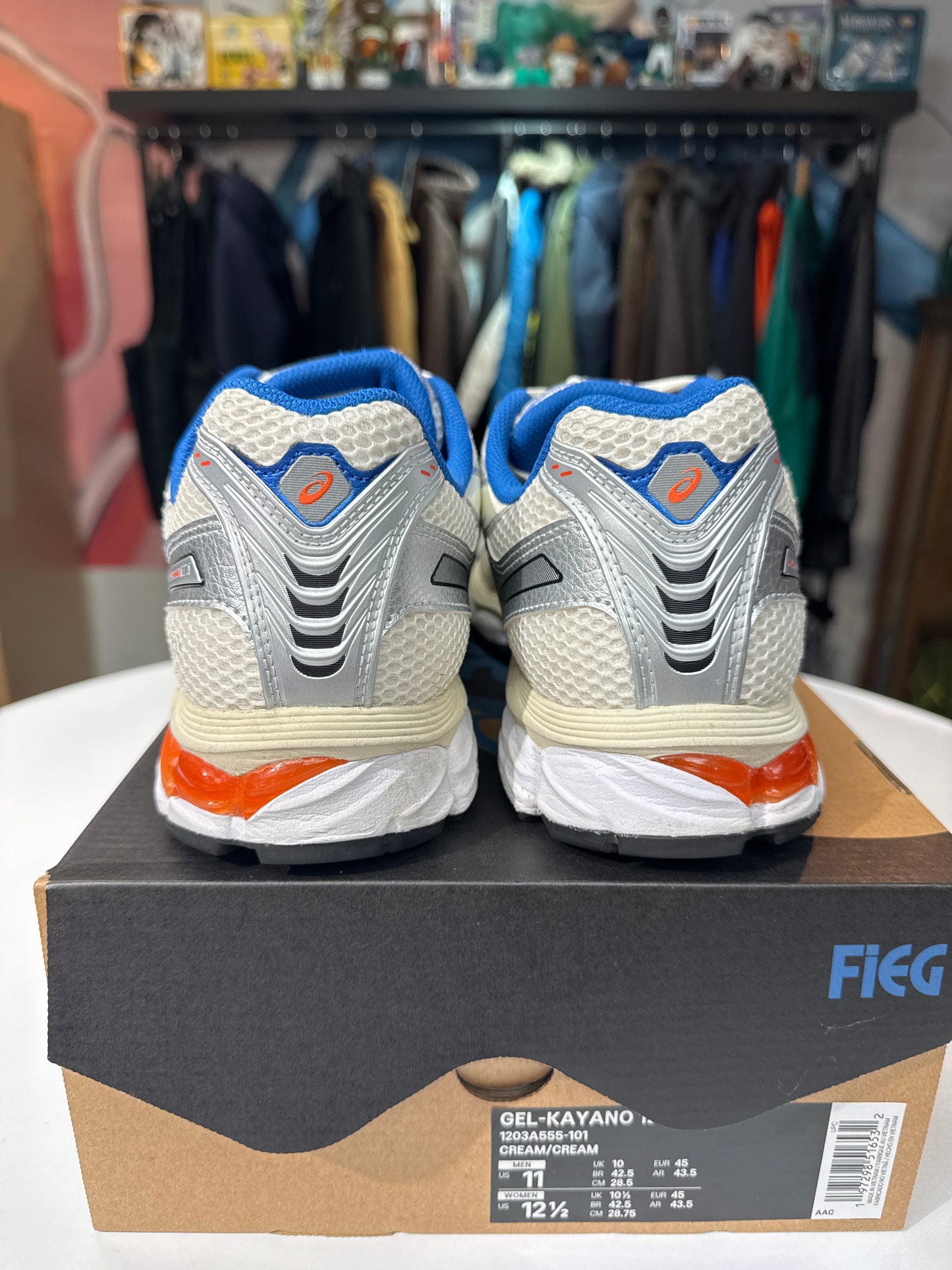 Preowned Asics Gel-Kayano 12.1 Ronnie Fieg Knicks