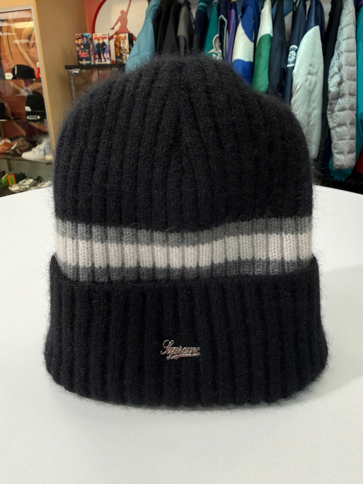 Supreme Stripe Cashmere Beanie