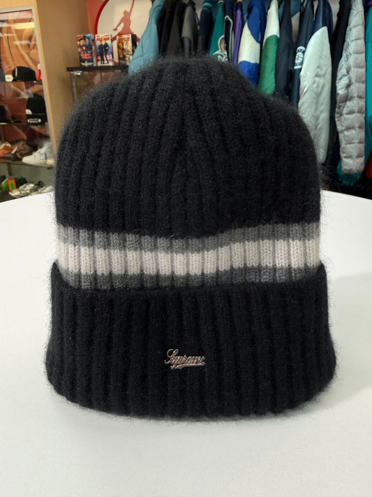 Supreme Stripe Cashmere Beanie