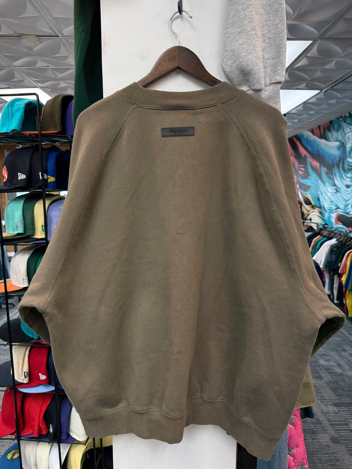 Essentials Brown Crewneck