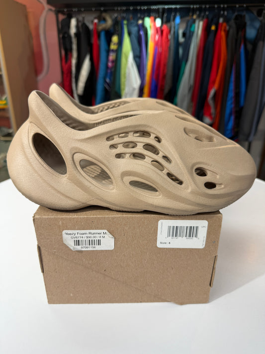 Preowned Ochre Yeezy Foam Rnnr