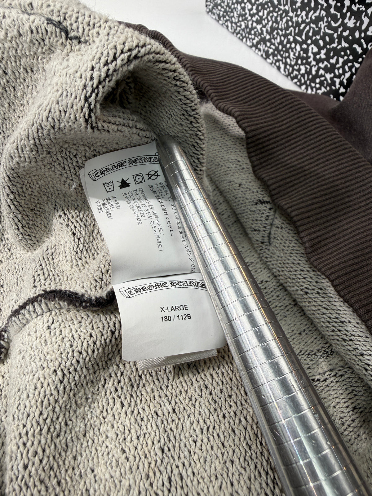 Chrome Hearts Y Not Vine Dagger Zip Hoodie