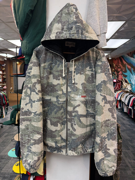 Stussy Workwear Needlepunch Camo Jacket