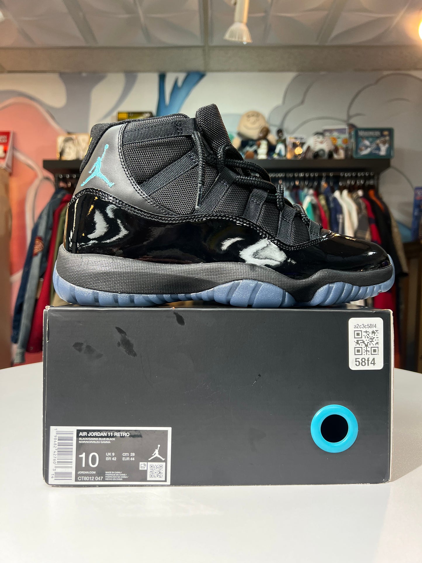 New Jordan 11 Retro Gamma Blue