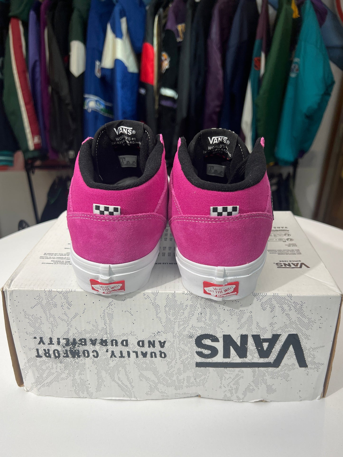 New Vans Skate Half Cab Pop Hot Pink