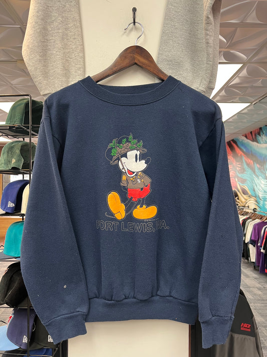 Vintage Mickey Fort Lewis Crewneck
