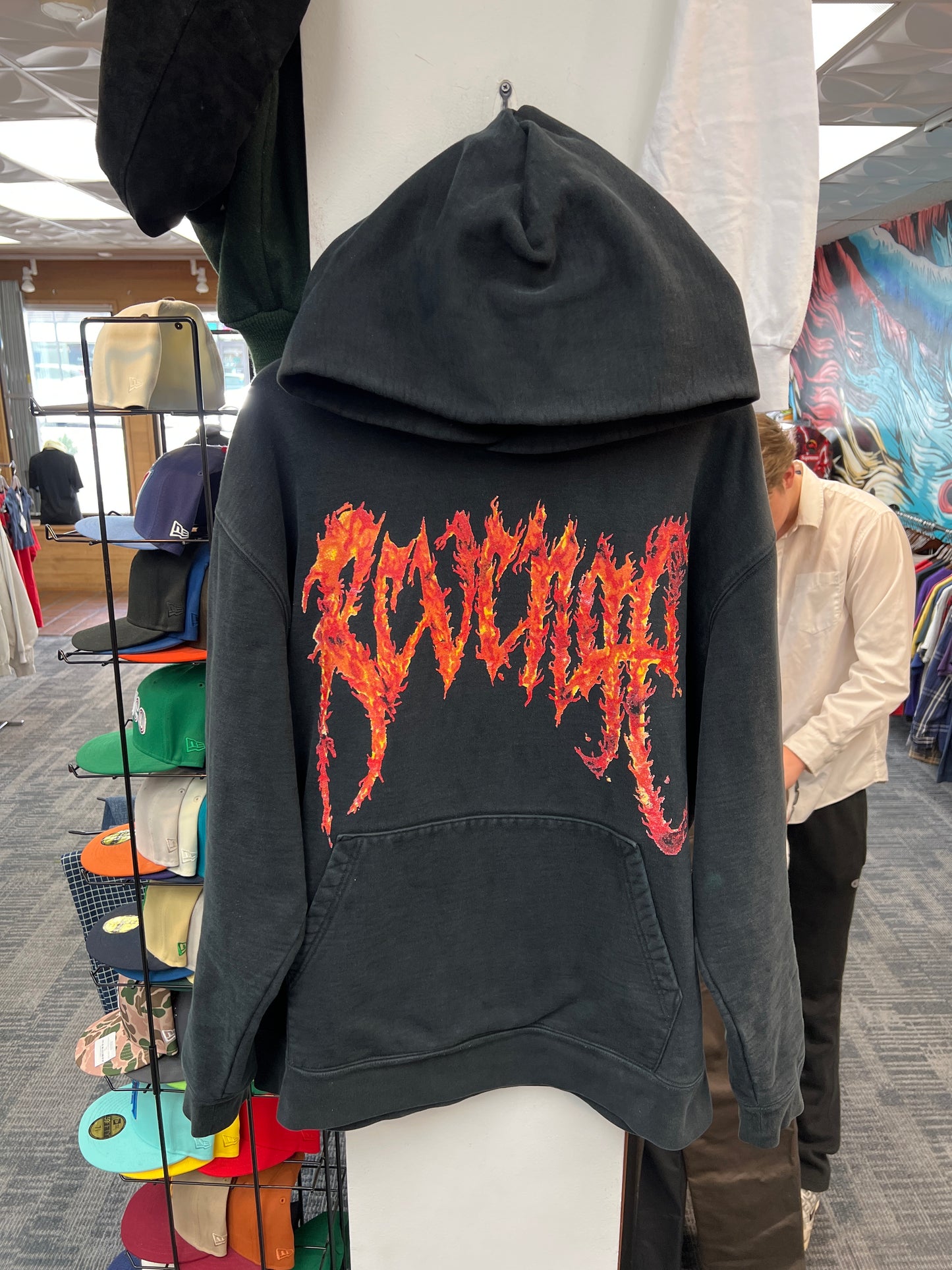Revenge Black Inferno Hoodie