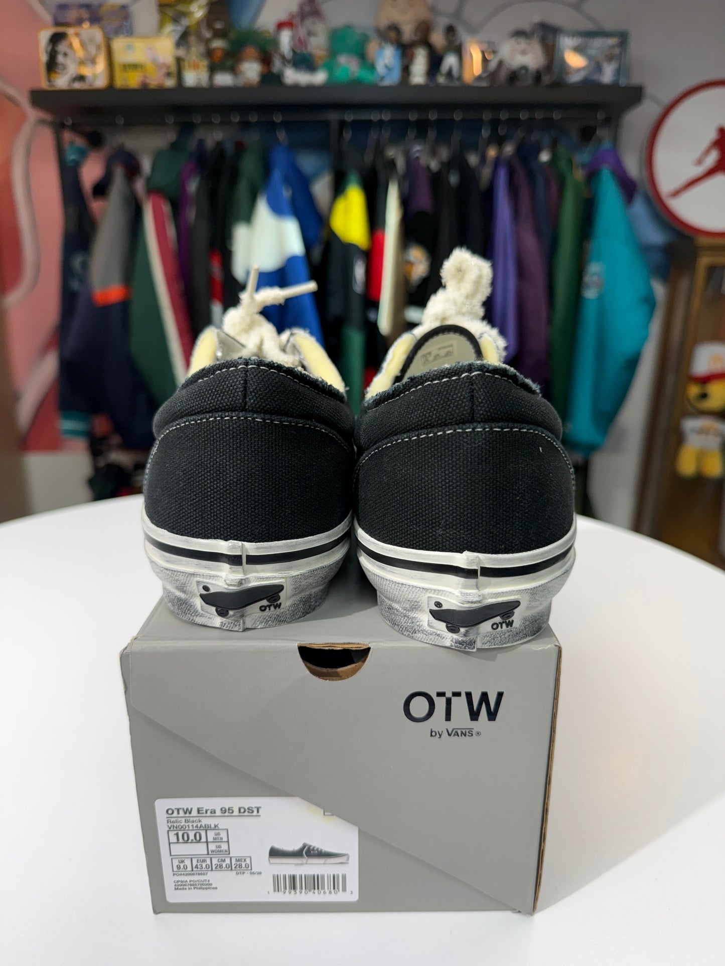New Relic Black Vans OTW Era 95 DST