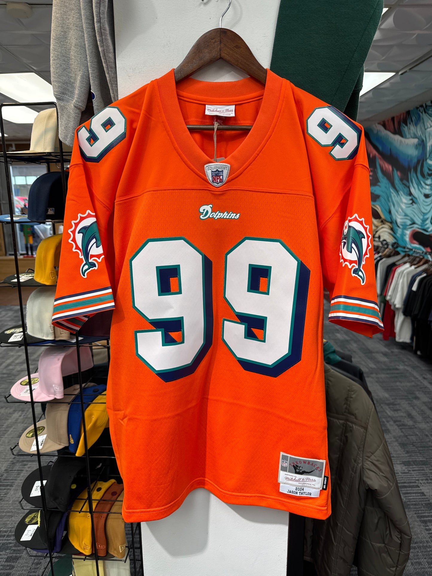 Mitchell & Ness Throwback Jason Taylor Jersey