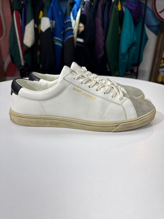 Preowned Saint Laurent Andy Low Aged Sneaker