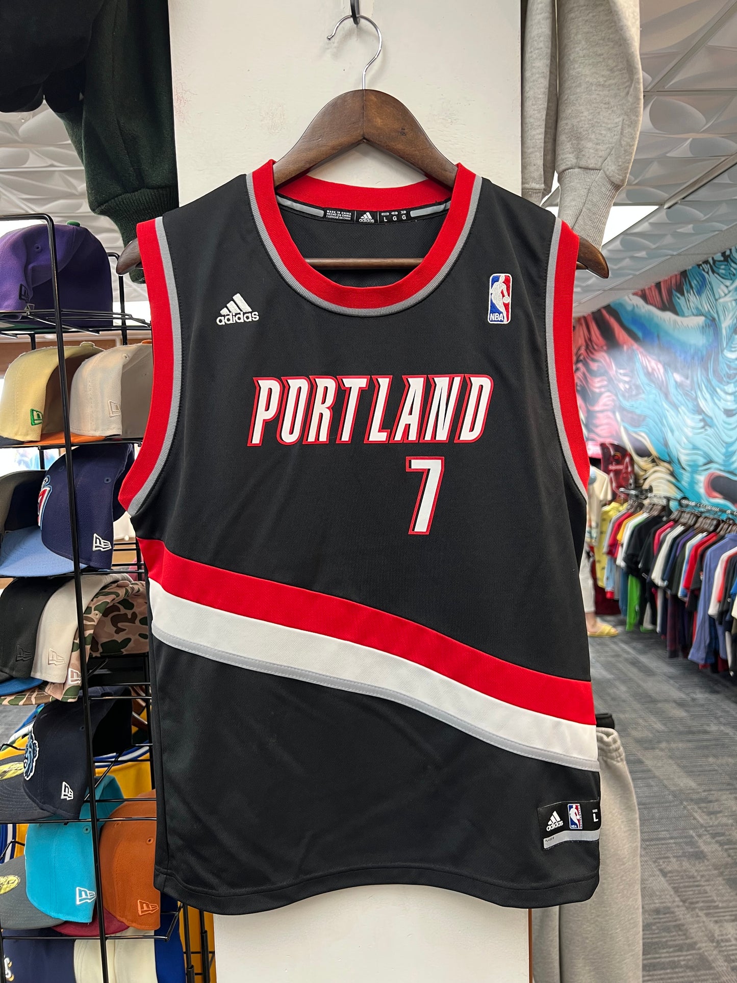Vintage Adidas Brandon Roy Blazers Jersey