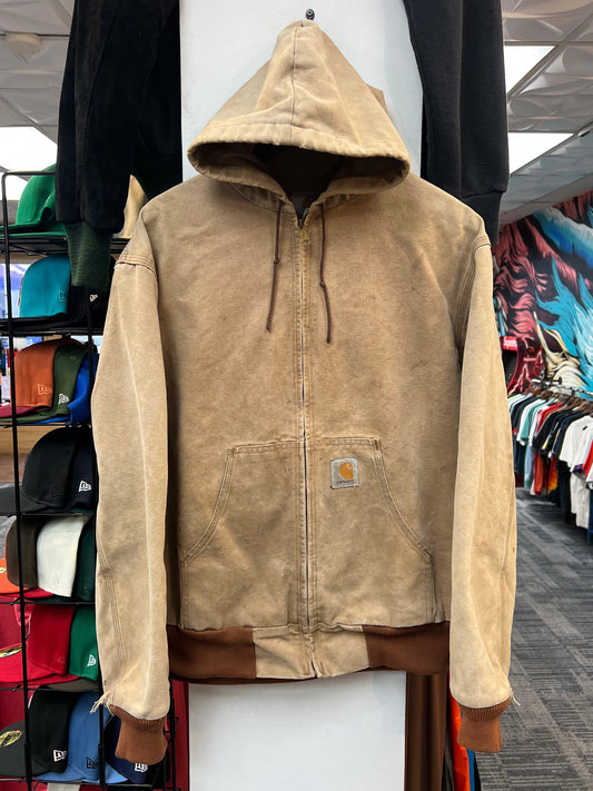Carhartt Tan Hooded Jacket