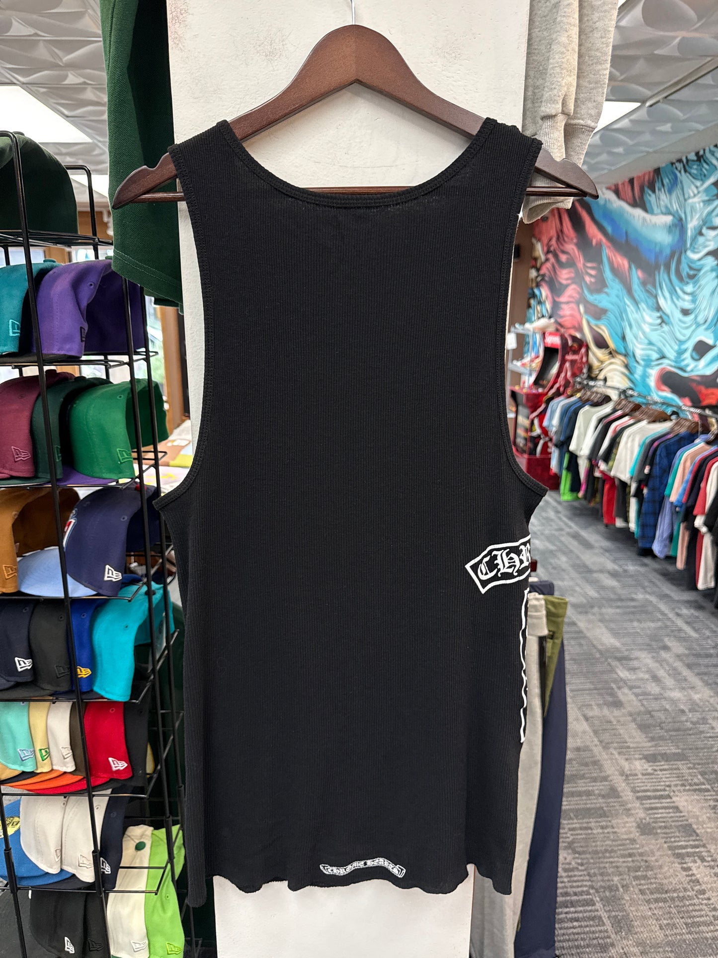 Chrome Hearts T-Bar Rib Tank Top