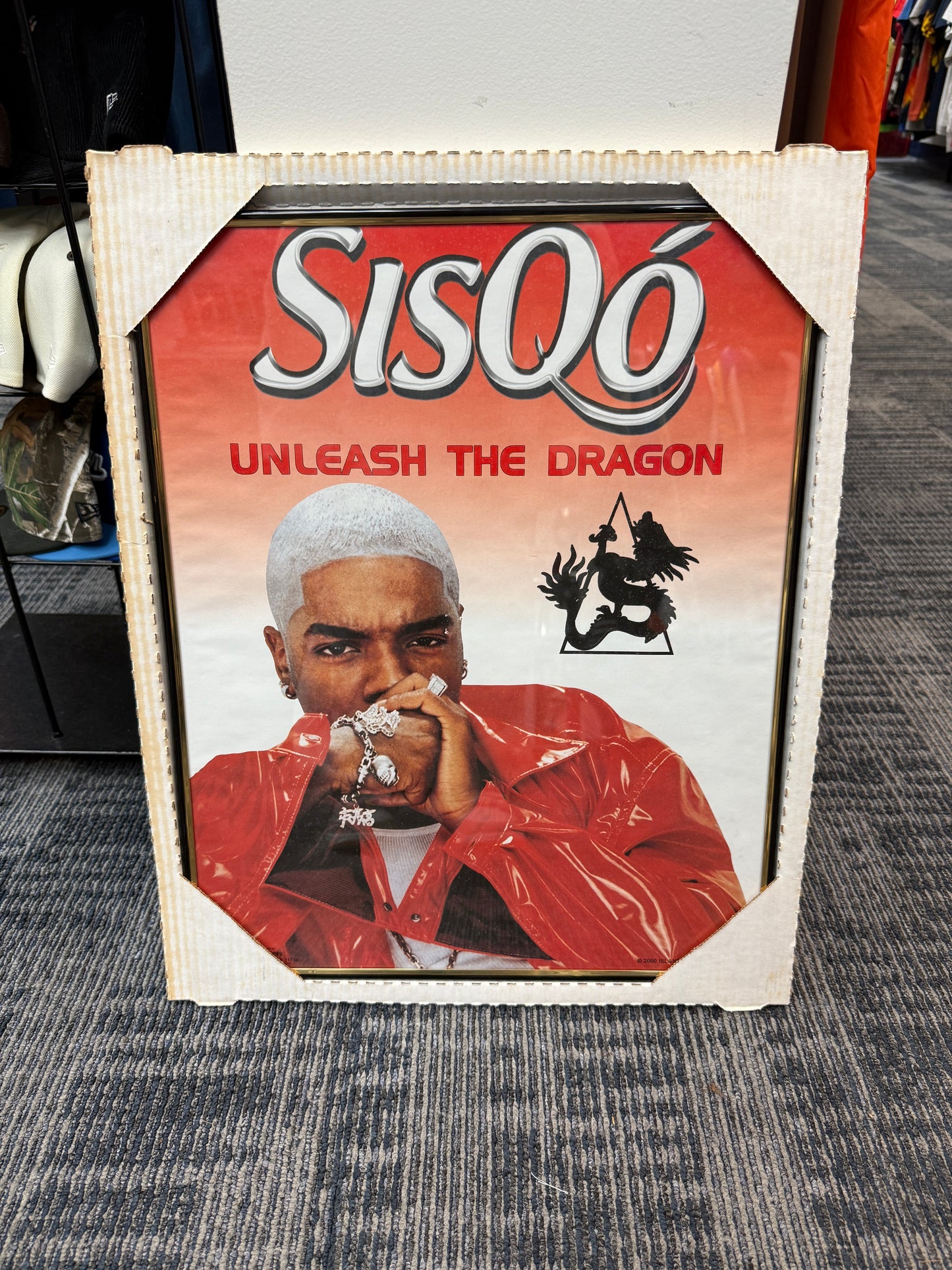 Sisqó Unleash The Dragon Framed Poster